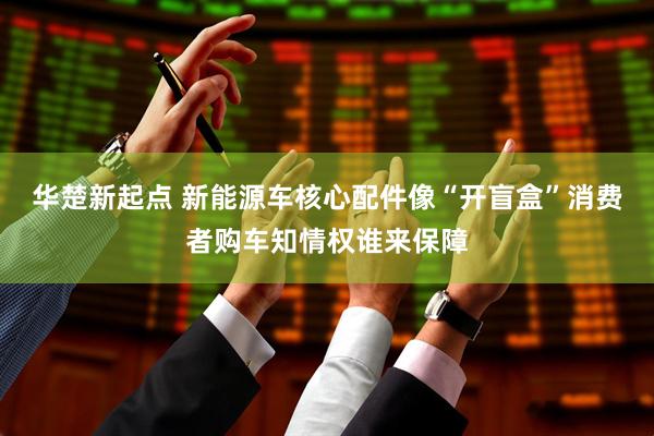 华楚新起点 新能源车核心配件像“开盲盒”消费者购车知情权谁来保障