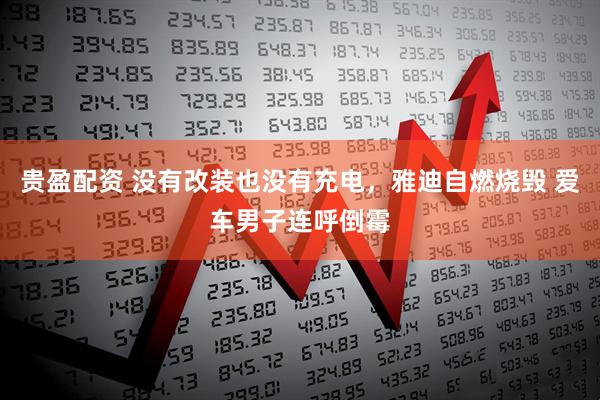 贵盈配资 没有改装也没有充电,雅迪自燃烧毁 爱车男子连呼倒霉